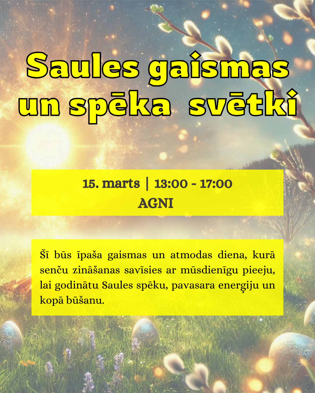 Sules Rīts - Pavasara Spēka Celšana