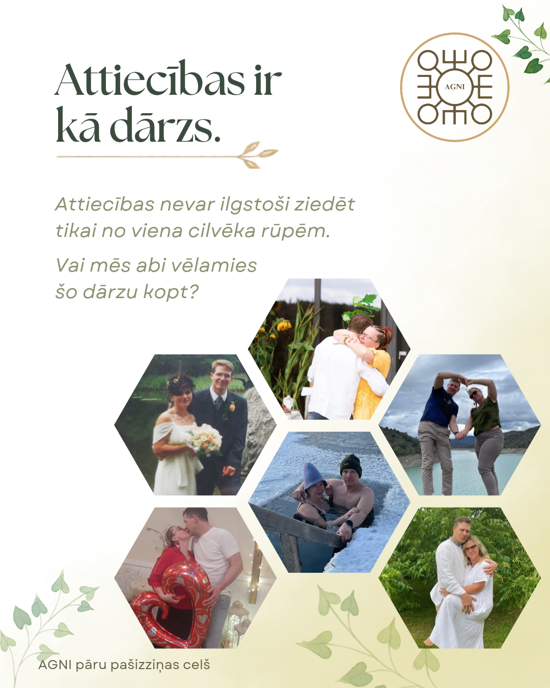 AGNI PĀRU PAŠIZZIŅAS CEĻŠ