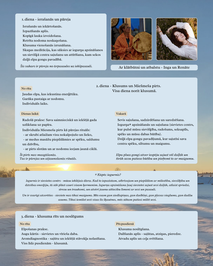 KLUSUMA METEŅI 06. - 08.02.2026